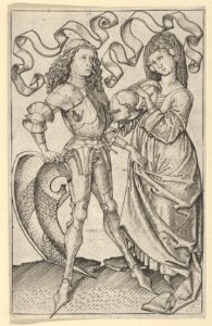 The Knight and the Lady MET DP836396
