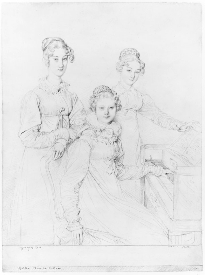 The Kaunitz Sisters (Leopoldine, Caroline, and Ferdinandine) MET 263620 1998.21