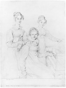 The Kaunitz Sisters (Leopoldine, Caroline, and Ferdinandine) MET 263620 1998.21