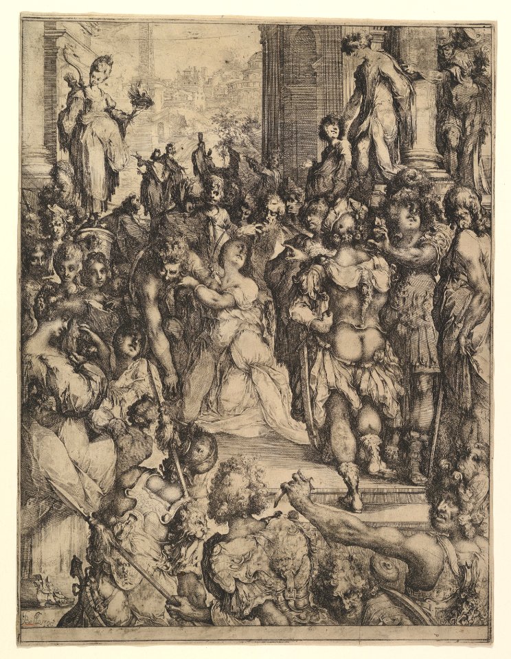 The Martyrdom of Saint Lucy MET DP820784