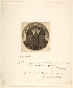 The Old Entrance to the Palais de Justice, Paris MET DP813125