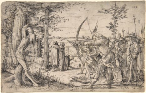 The King's Sons Shooting at Their Father's Corpse MET DP803423