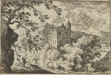 The Large House with the Turret MET DP837559