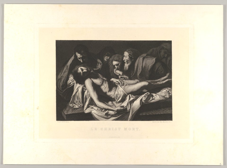 The Lamentation Over the Dead Christ MET DP836597
