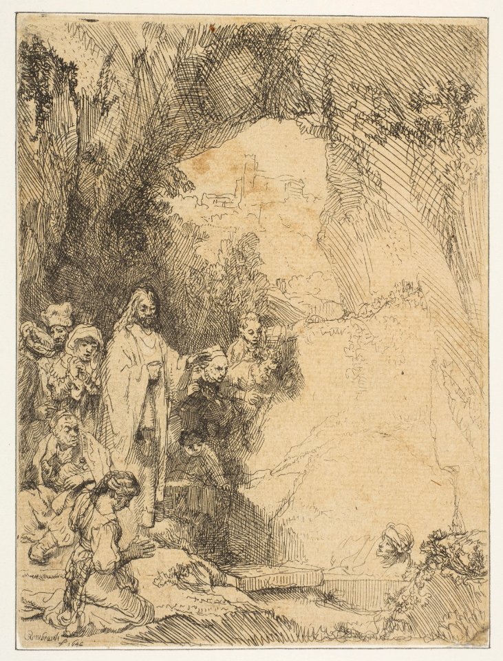 The Raising of Lazarus- The Smaller Plate MET DP814591
