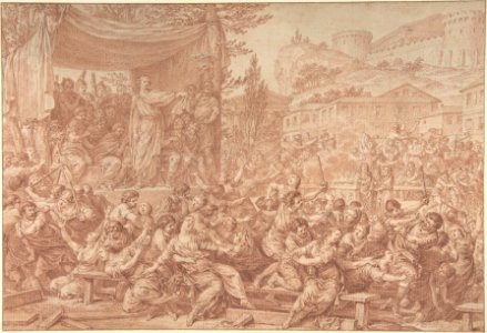 The Rape of the Sabine Women MET DP810299
