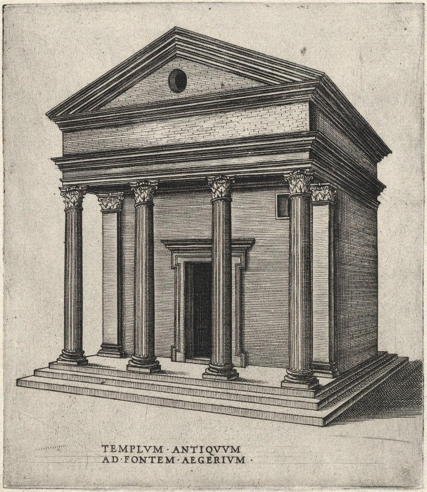 Templum Antiquum Ad Fontem Aegerium (Sant'Urbano alla Caffarella, Rome) MET DP874914