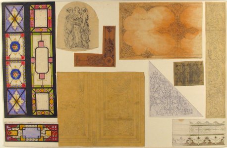 Ten designs for the decoration of the Opéra Comique, Paris MET 67.827.165