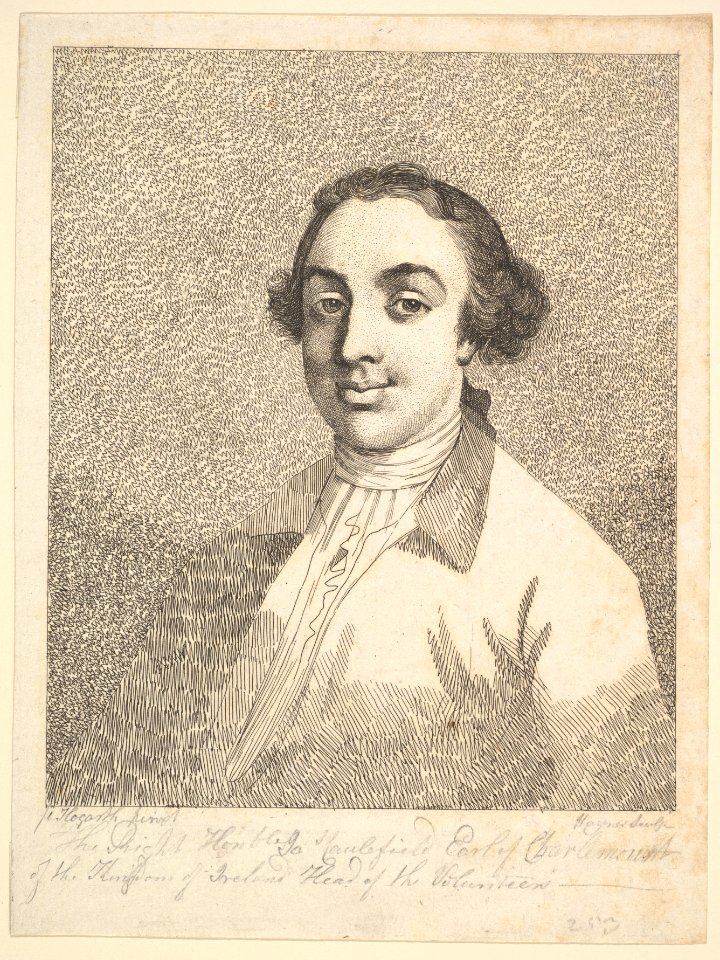 The Right Honorable James Caulfield, Earl of Charlemont of the Kingdom of Ireland, Head of the Volunteers MET DP826096