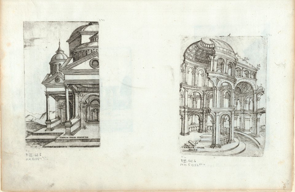 Templum Idor Egito, from a Series of Prints depicting (reconstructed) Buildings from Roman Antiquity MET DP874990