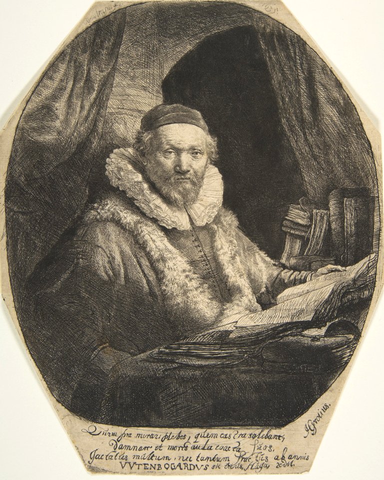 The Remonstrant Preacher Johannes Uytenbogaert MET DP814533