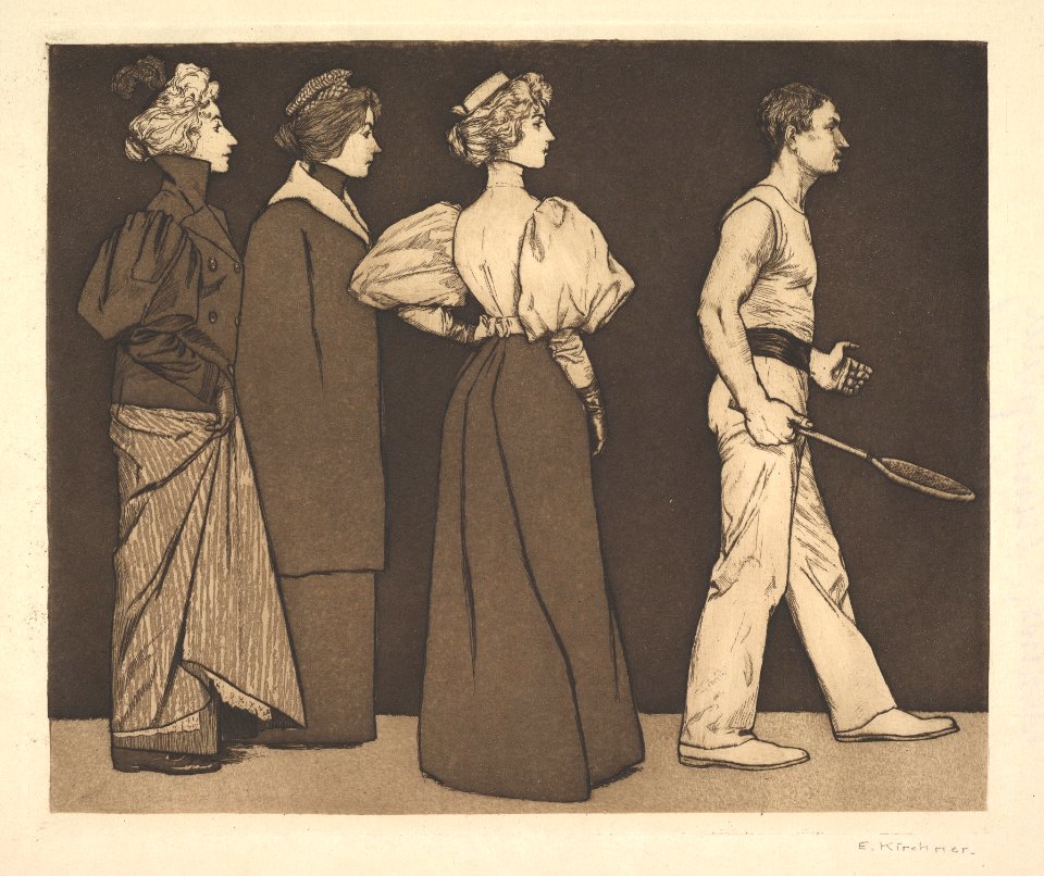 Tennis Players MET DP825343