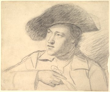 The Rev. William Atkinson, Wearing a Broad-Brimmed Hat MET DP829458