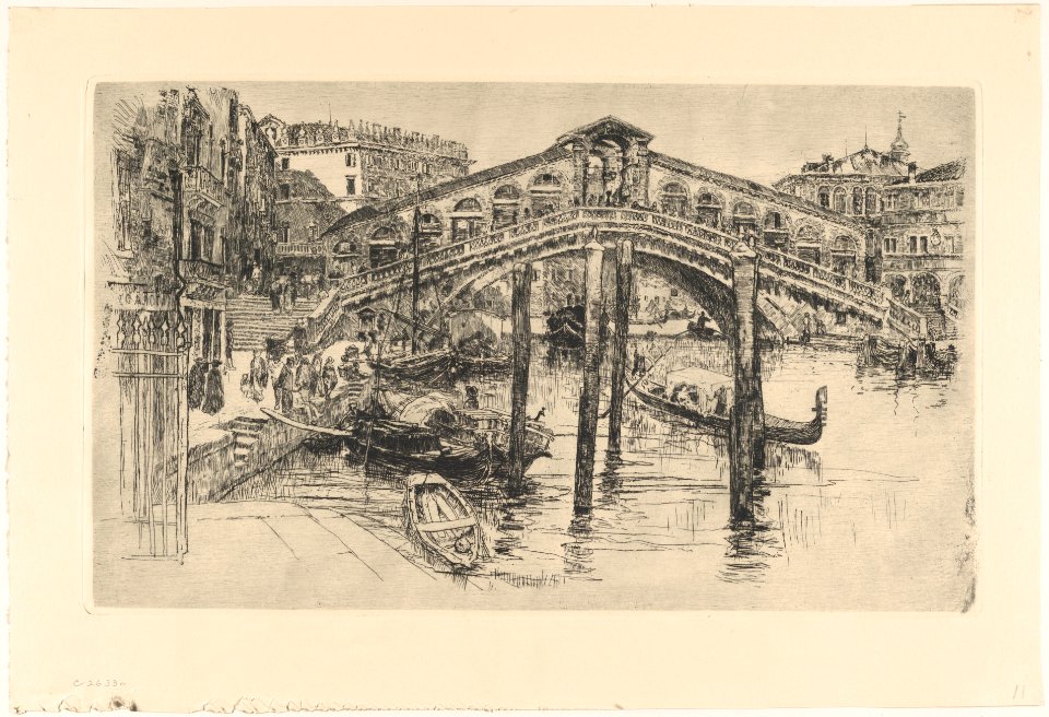 The Rialto, Venice MET DP862702