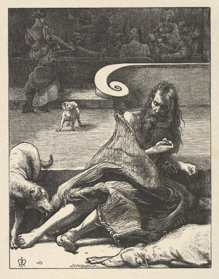 The Rich Man and Lazarus (The Parables of Our Lord and Saviour Jesus Christ) MET DP835801