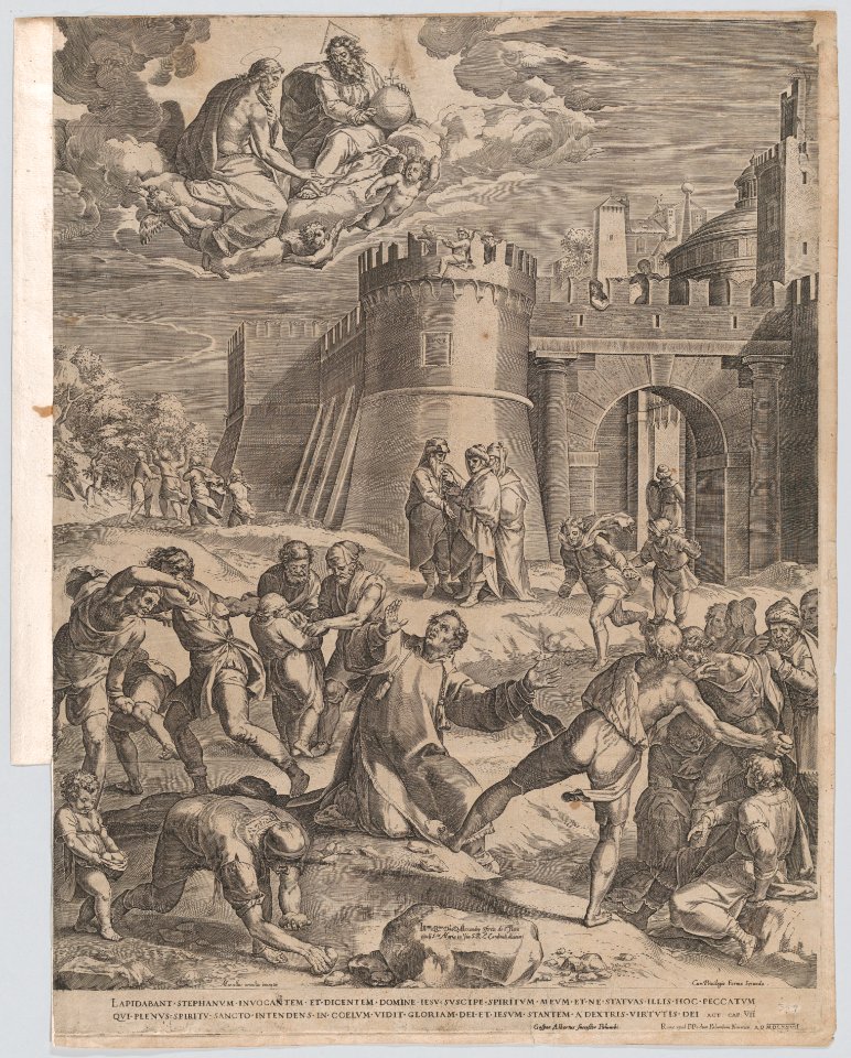 The Martyrdom of St Stephen MET DP874323