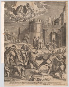 The Martyrdom of St Stephen MET DP874323