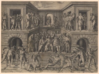 The Martyrdom of St Lawrence after Bandinelli MET DP223393