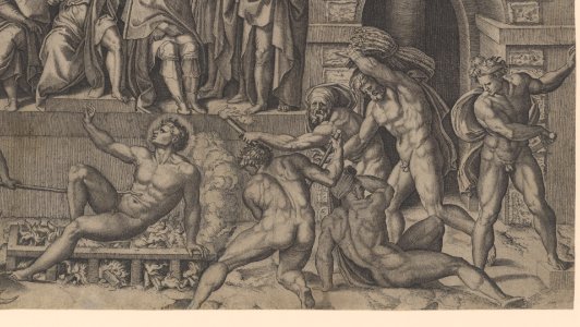 The Martyrdom of St Lawrence after Bandinelli MET DP223394
