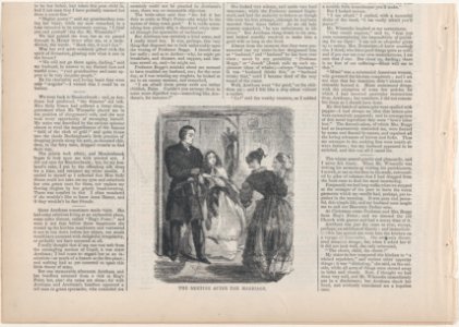 The Meeting After the Marriage (The Mistress of the Parsonage, in Harper's Weekly) MET DP875120