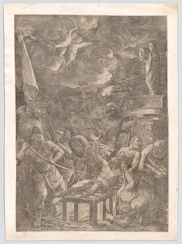 The Martyrdom of St Lawrence MET DP874320