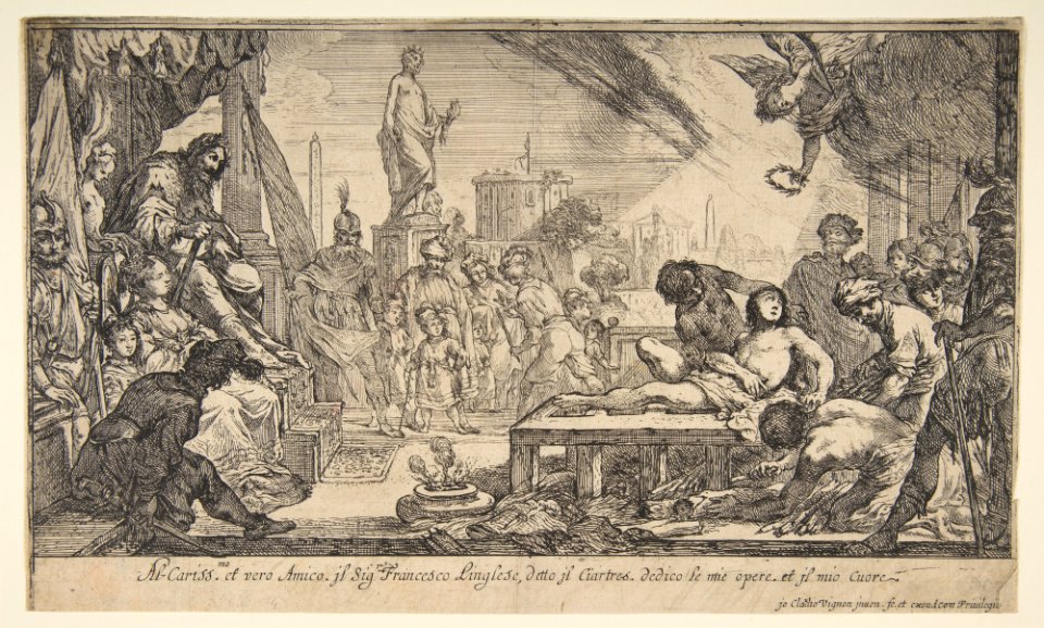 The Martyrdom of St. Lawrence MET DP818804