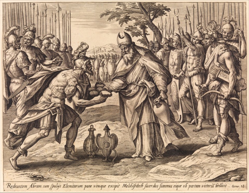 The Meeting of Abraham and Melchizedek, from The Story of Abraham MET DP275842