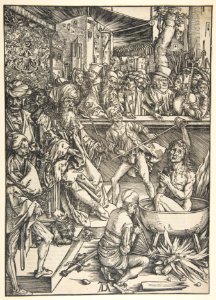 The Martyrdom of Saint John, from The Apocalypse MET DP816728