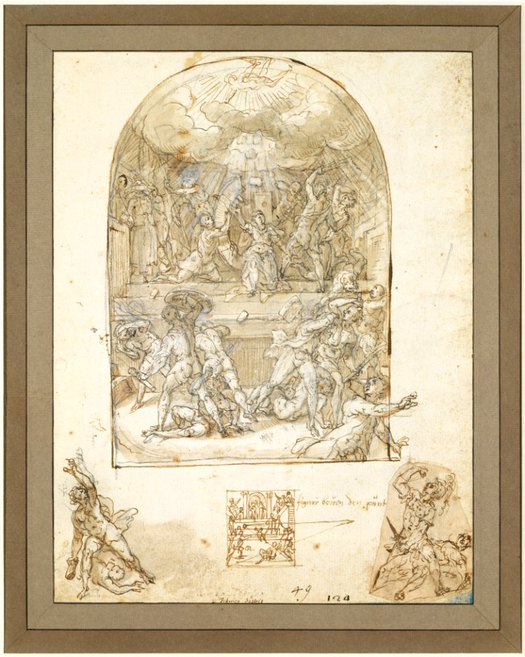 The Martyrdom of St. Catherine MET DT6406