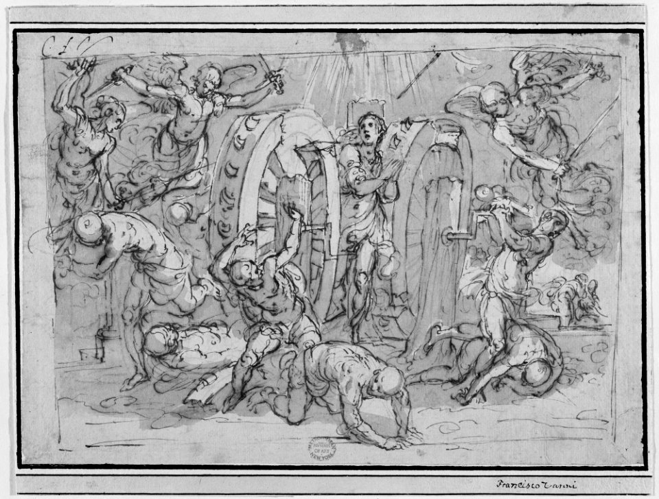 The Martyrdom of St. Catherine of Alexandria MET 37058