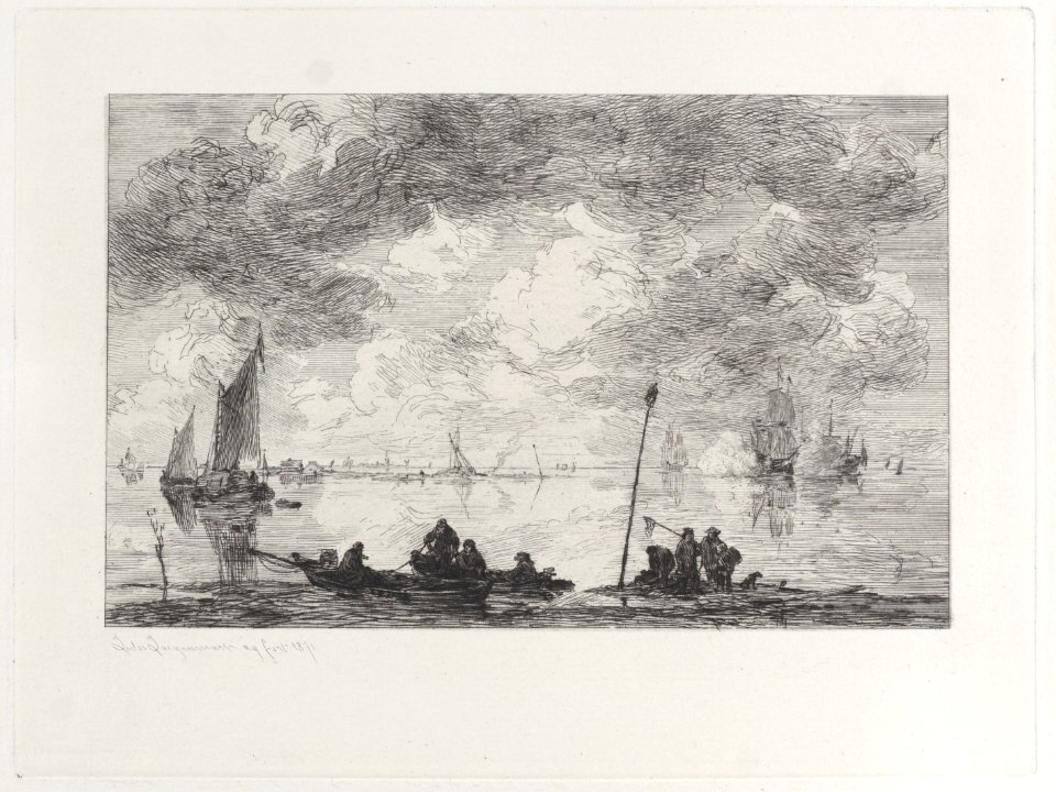 The Moerdyck, after Jan van Goyen Met DP886842