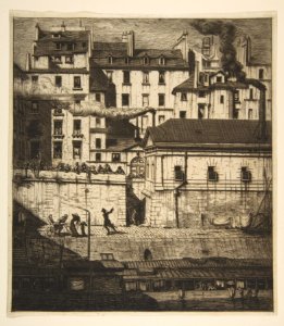 The Mortuary, Paris (La Morgue) MET DP813390