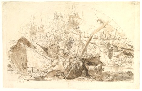 The Naval Battle of Meloria MET DP820298