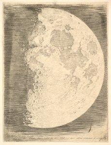 The Moon in its First Quarter MET DP822422