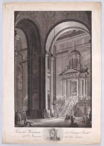 The monument raised for Holy Week Met DP890488