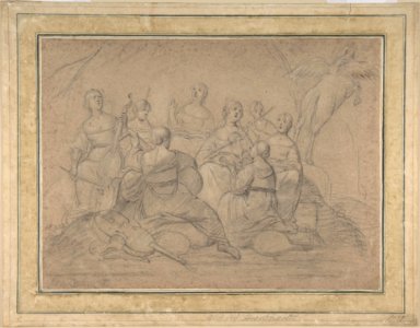 The Muses on Parnassus MET DP800362