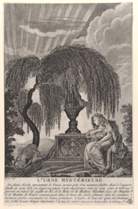 The Mysterious Urn, with the hidden silhouettes of the French royal family Met DP886292