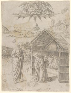 The Nativity, from Life of the Virgin and Christ MET DP833941