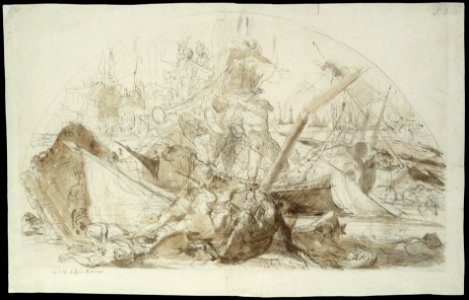 The Naval Battle of Meloria MET DT5974