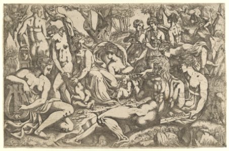 The Muses at the Foot of Mt. Parnassus MET DP855386