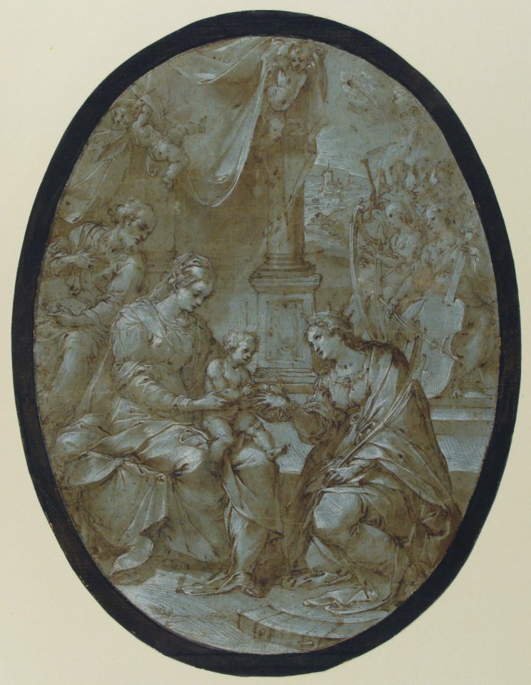 The Mystic Marriage of Saint Catherine of Alexandria MET 1971.221.2