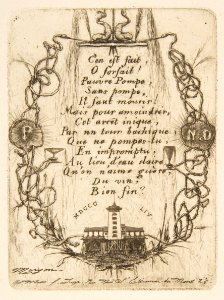 The Nôtre-Dame Pump (small plate) MET DP813384