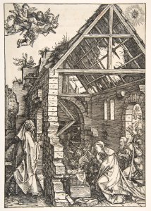The Nativity, from The Life of the Virgin, Latin Edition, 1511 MET DP816274