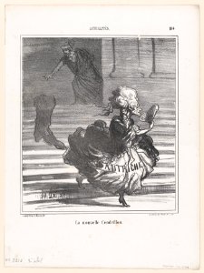 The new Cinderella, from 'News of the day,' published in Le Charivari, July 10, 1866 MET DP877520