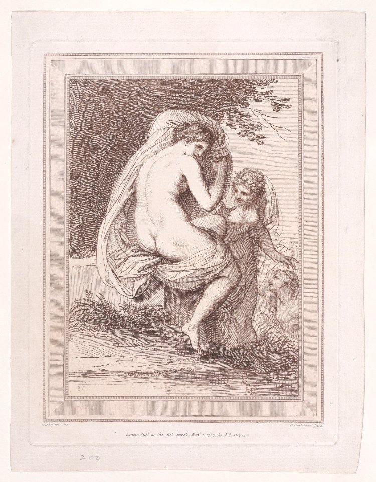 Three Nymphs Bathing Met DP891484