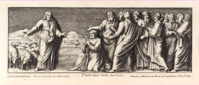 The naming of Saint Peter as Head of the Church Met DP-17524-001