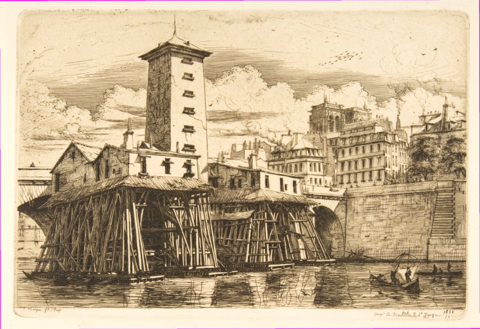 The Nôtre-Dame Pump, Paris MET DP813140