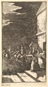 The New Metamorphosis, Plate 3- The Bandits Abduct Camilla MET DP824574