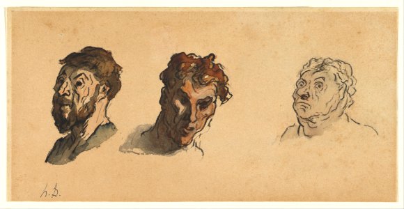 Three Male Heads MET DP818900