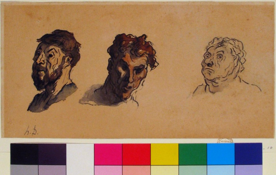 Three Male Heads MET 1980.21.10